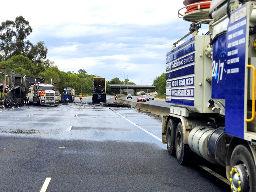 Emergency Spills & Truck Rollovers Clean Up